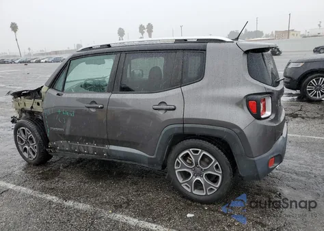 2016 Jeep Renegade Limited из США, поврежденный, VIN ZACCJADT3GPC91103